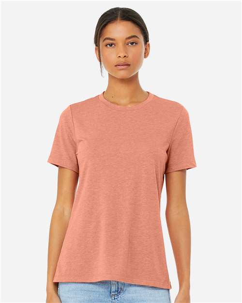 Women’s Relaxed Fit Heather CVC Tee - Image 32