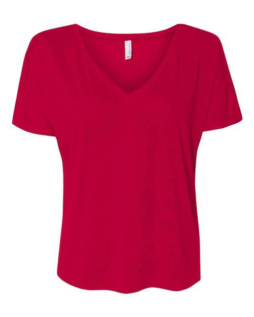 Women’s Slouchy V-Neck Tee - Image 17