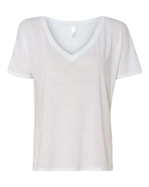 Women’s Slouchy V-Neck Tee - Image 21