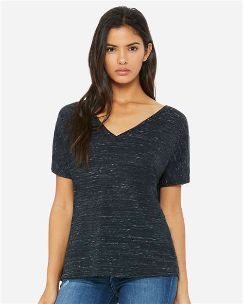 Women’s Slouchy V-Neck Tee - Image 5