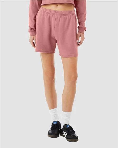 Women's Cutoff Fleece Shorts - Image 5