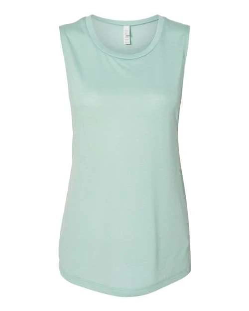 Women's Flowy Scoop Muscle Tank - Image 12