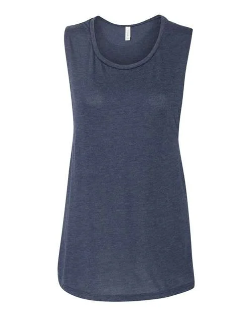 Women's Flowy Scoop Muscle Tank - Image 15