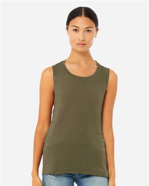 Women's Flowy Scoop Muscle Tank - Image 16
