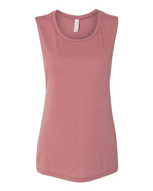 Women's Flowy Scoop Muscle Tank - Image 19