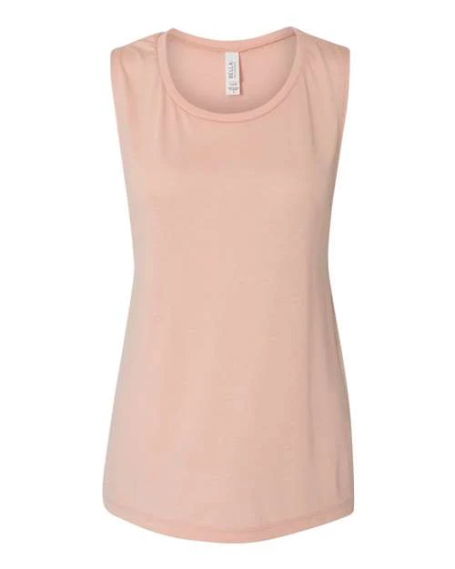 Women's Flowy Scoop Muscle Tank - Image 25