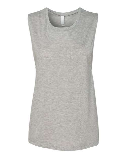 Women's Flowy Scoop Muscle Tank - Image 3