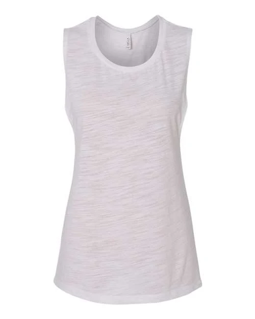Women's Flowy Scoop Muscle Tank - Image 36