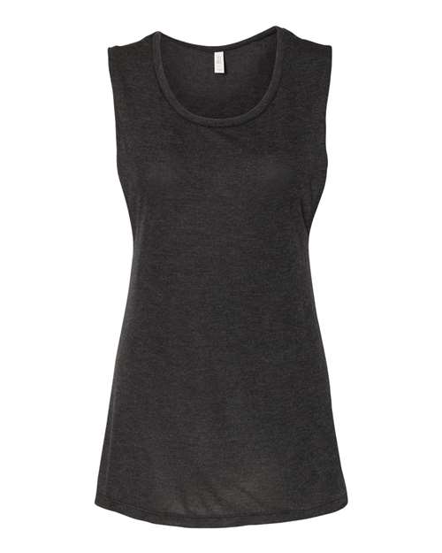 Women's Flowy Scoop Muscle Tank - Image 5