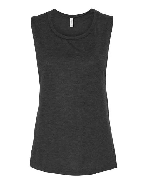 Women's Flowy Scoop Muscle Tank - Image 9