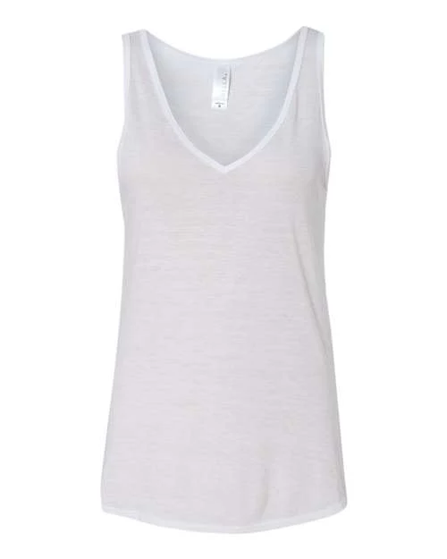 Women's Flowy V-Neck Tank - Image 11