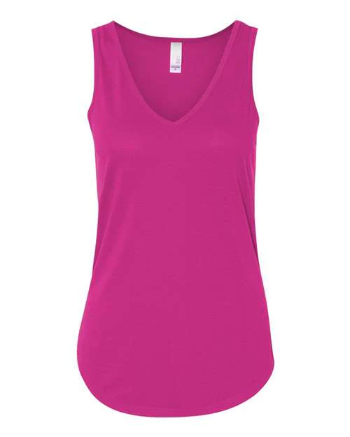 Women's Flowy V-Neck Tank - Image 2