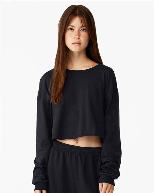 Women's FWD Fashion Crop Long Sleeve Tee - Image 3