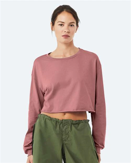 Women's FWD Fashion Crop Long Sleeve Tee - Image 6