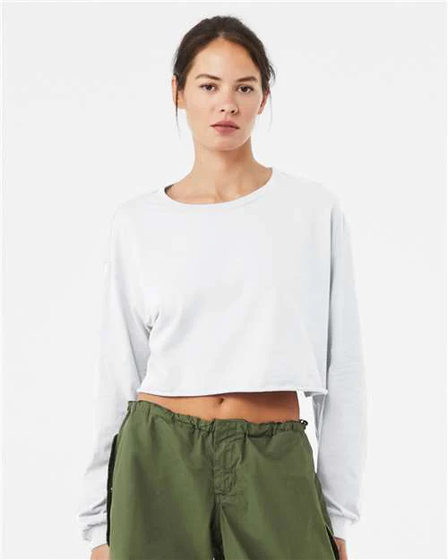 Women's FWD Fashion Crop Long Sleeve Tee - Image 9