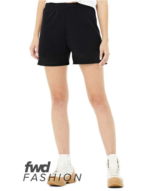 Women's FWD Fashion Cutoff Fleece Shorts - Image 3