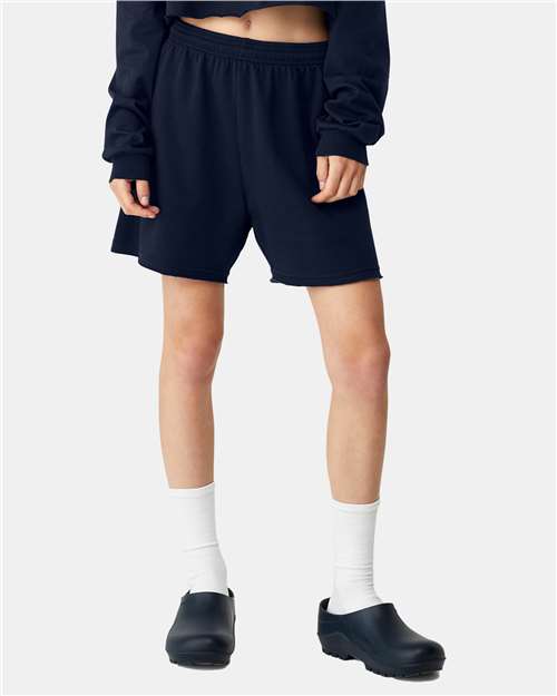 Women's FWD Fashion Cutoff Fleece Shorts - Image 7
