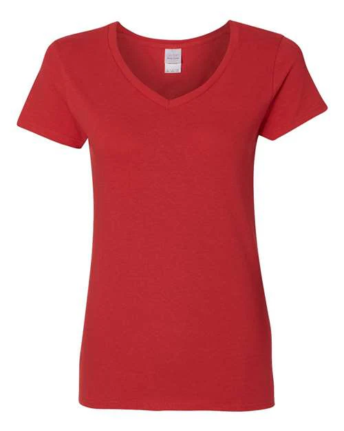 Women's Heavy Cotton™ V-Neck T-Shirt - Image 11