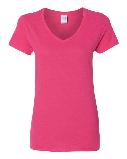 Women's Heavy Cotton™ V-Neck T-Shirt - Image 8