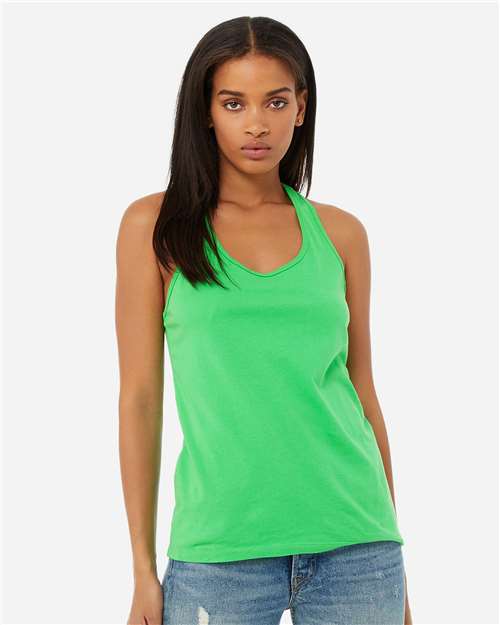 Women's Jersey Racerback Tank - Image 14