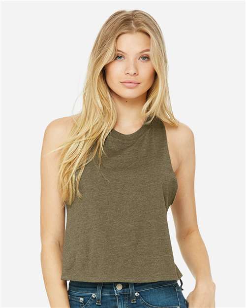 Women's Racerback Crop Tank - Image 12