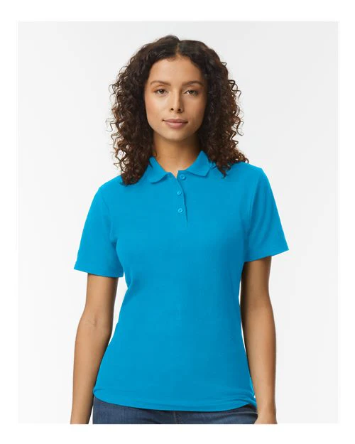 Women's Softstyle® Pique Polo - Image 8