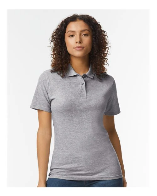Women's Softstyle® Pique Polo - Image 9