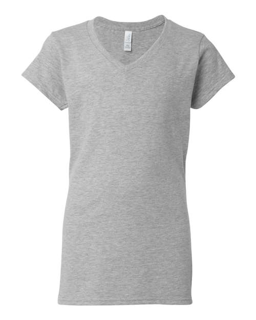 Women's Softstyle® V-Neck T-Shirt - Image 9