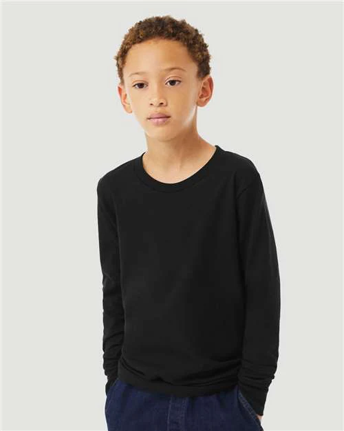 Youth Triblend Long Sleeve Tee - Image 6