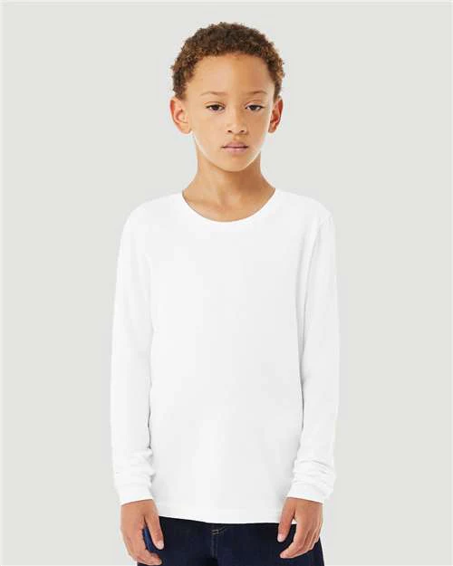 Youth Triblend Long Sleeve Tee - Image 7
