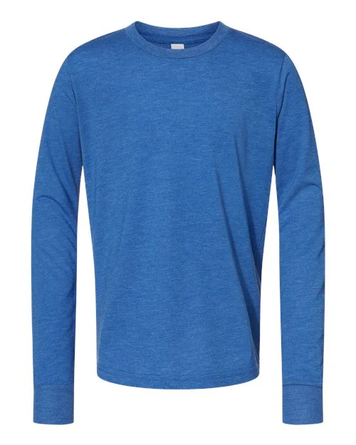 Youth Triblend Long Sleeve Tee - Image 8